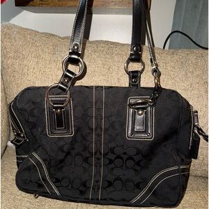 Coach soho signature satchel